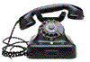 ringing 1950's phone