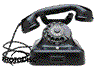 ringing 1950's phone